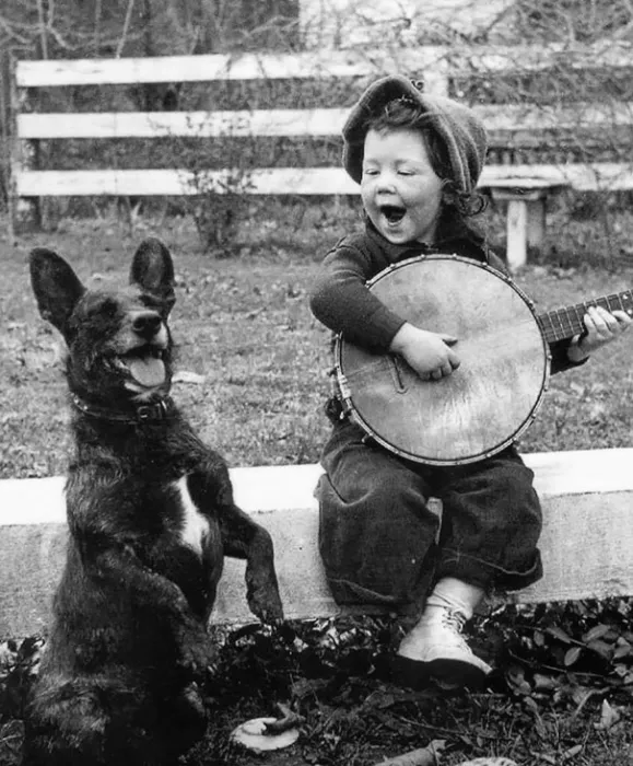 Before colorization - Childhood Memory